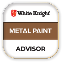 white knight metal paint advisor