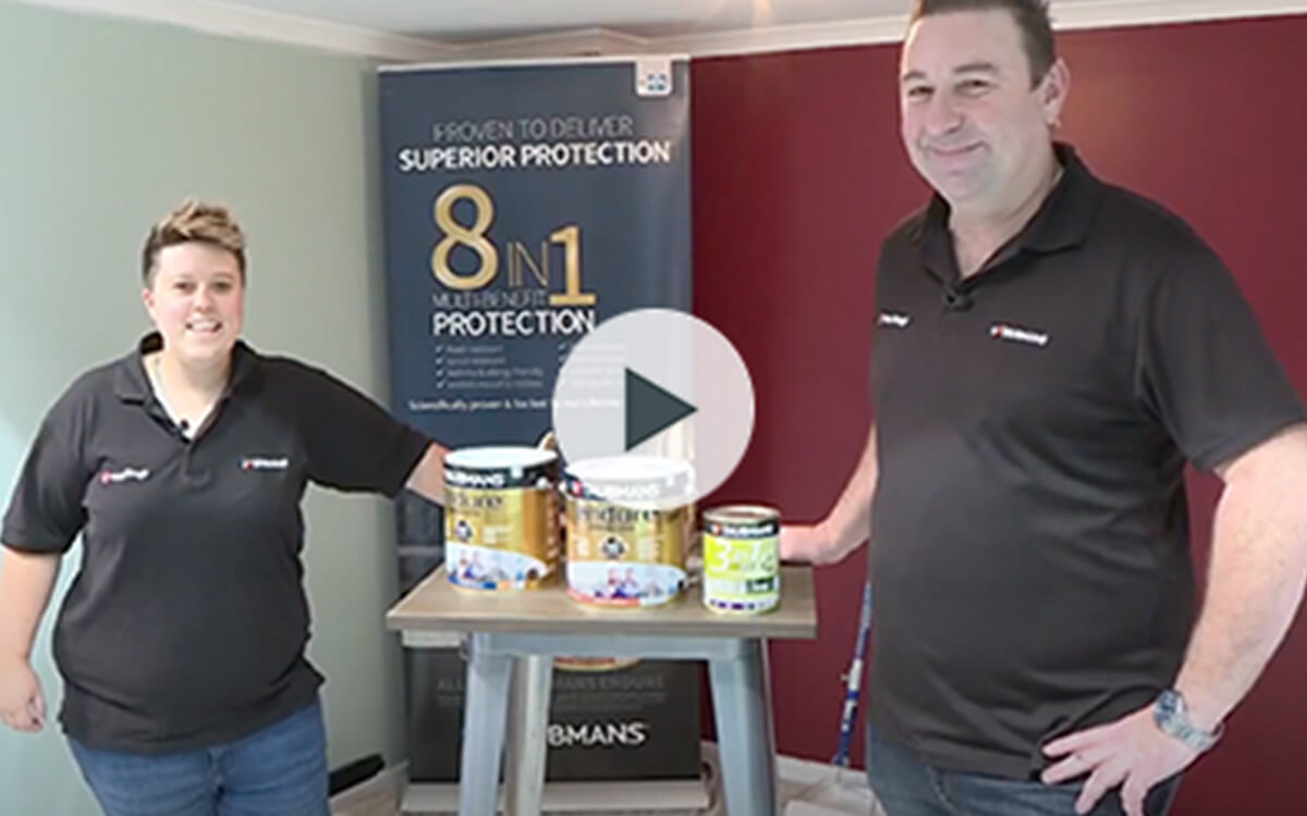 How to paint walls with Taubmans Endure paint